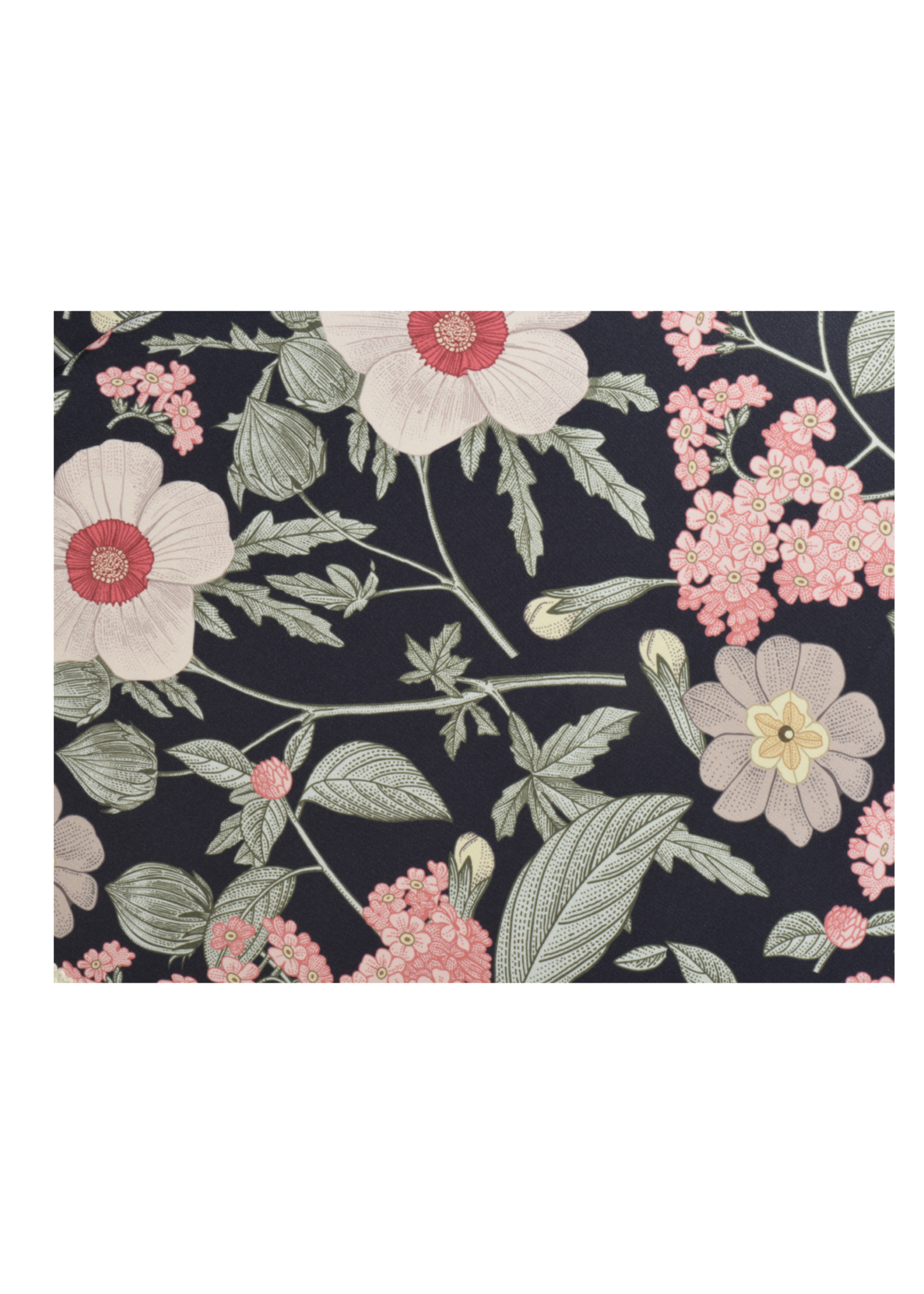 Decoris Floral Parasol With Tassels