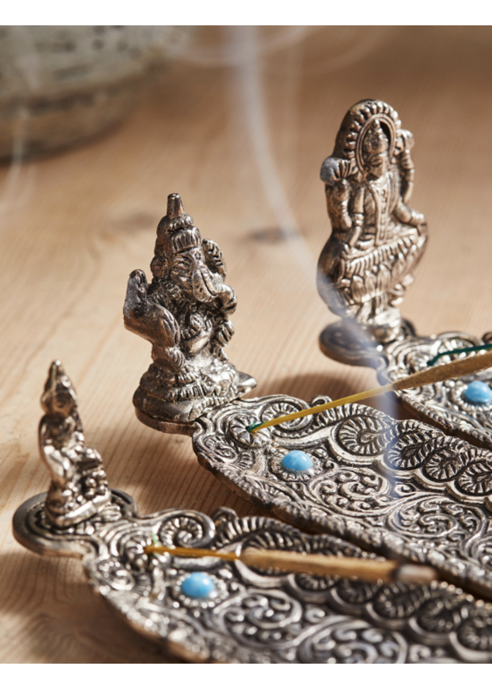 Namaste Aluminium Figure Incense Ash Holder