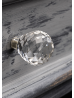 Namaste Handmade Clear Glass Doorknob