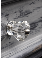 Namaste Handmade Clear Glass Doorknob