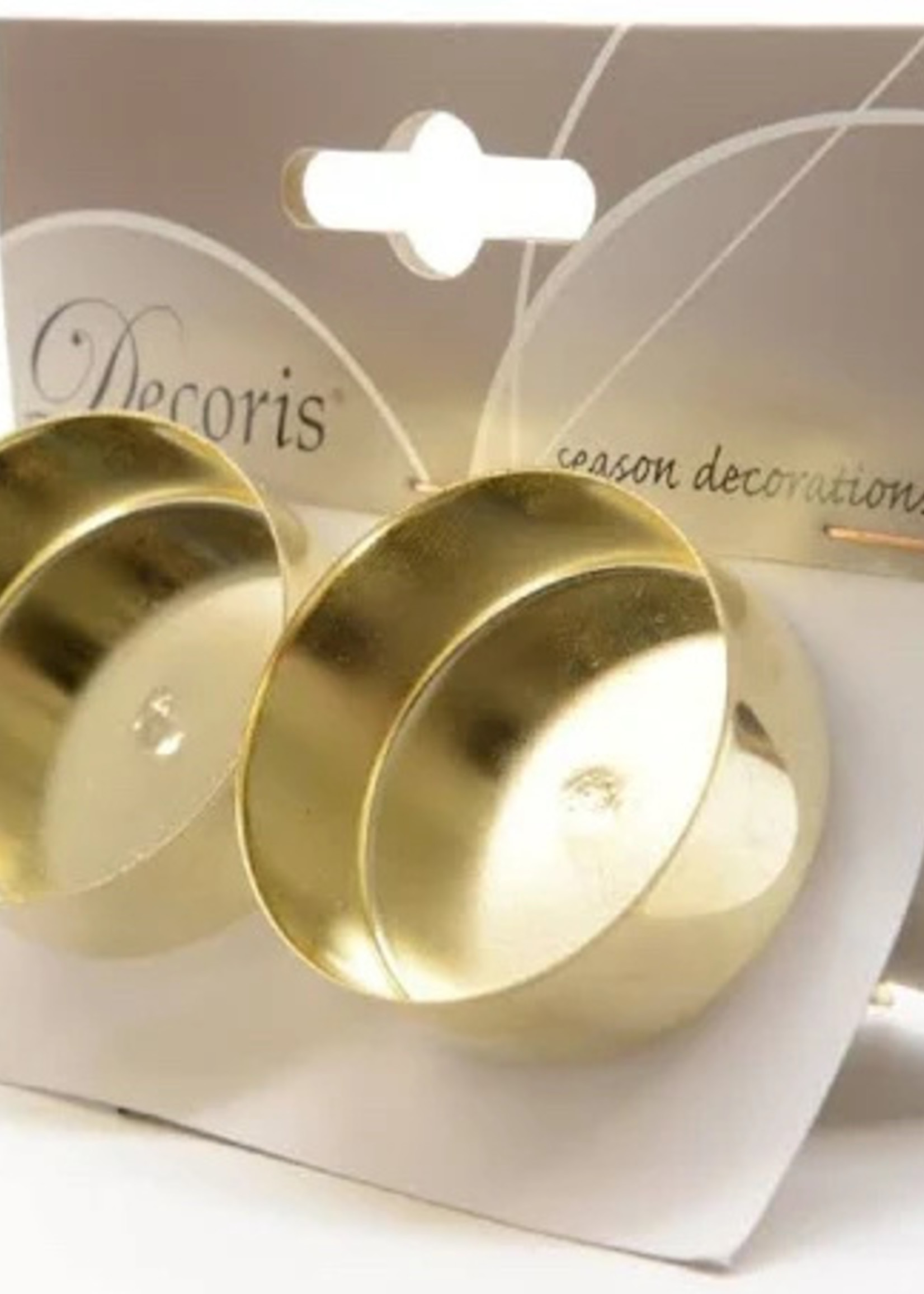 Decoris Tealight Holder Pack of 4 tealight holders