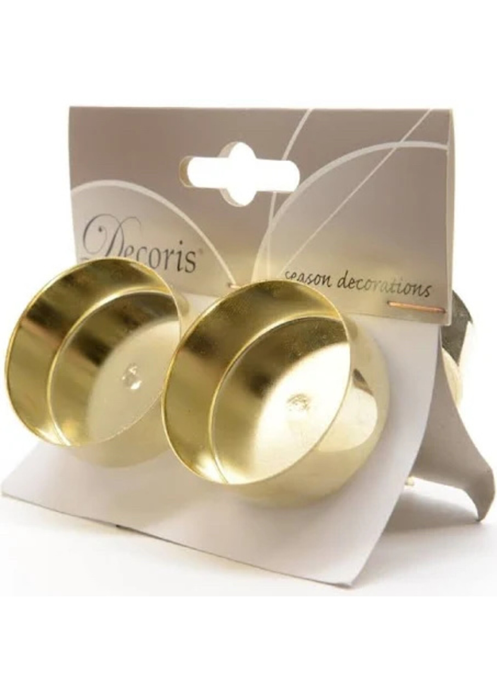 Decoris Tealight Holder Pack of 4 tealight holders