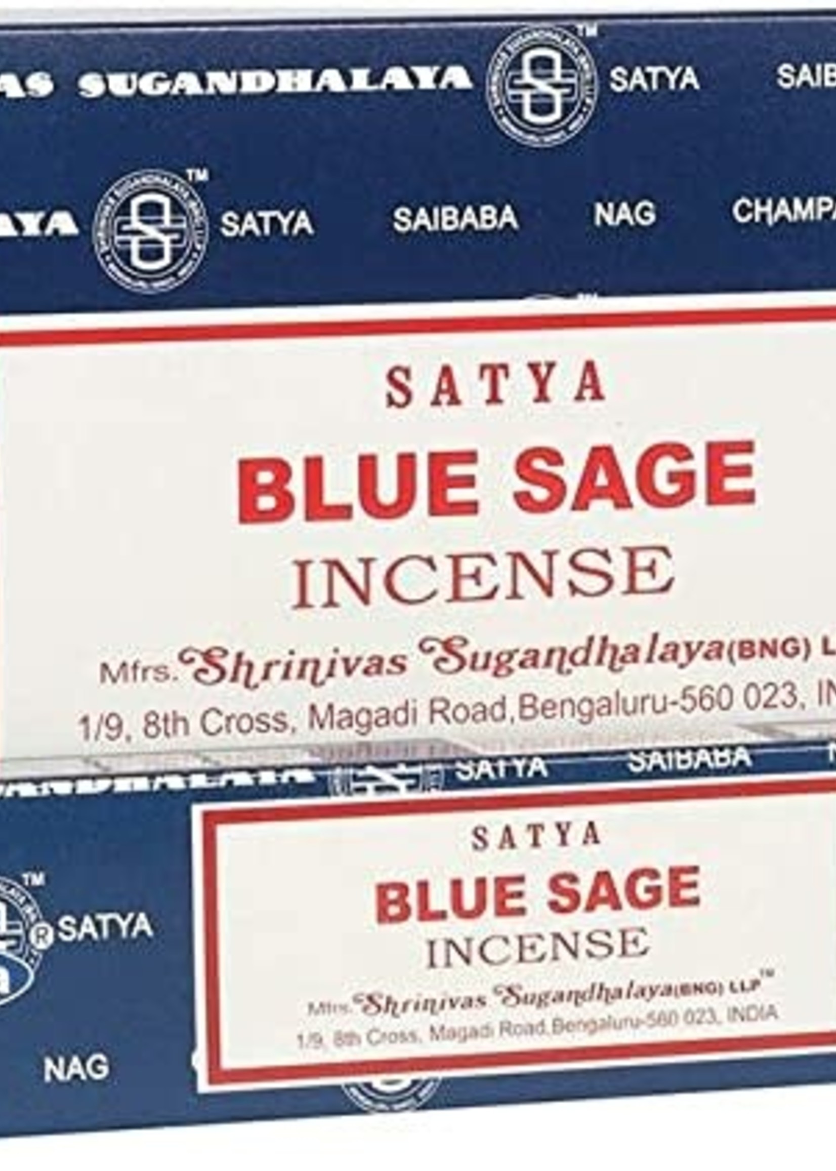 Satya Blue Sage Incense