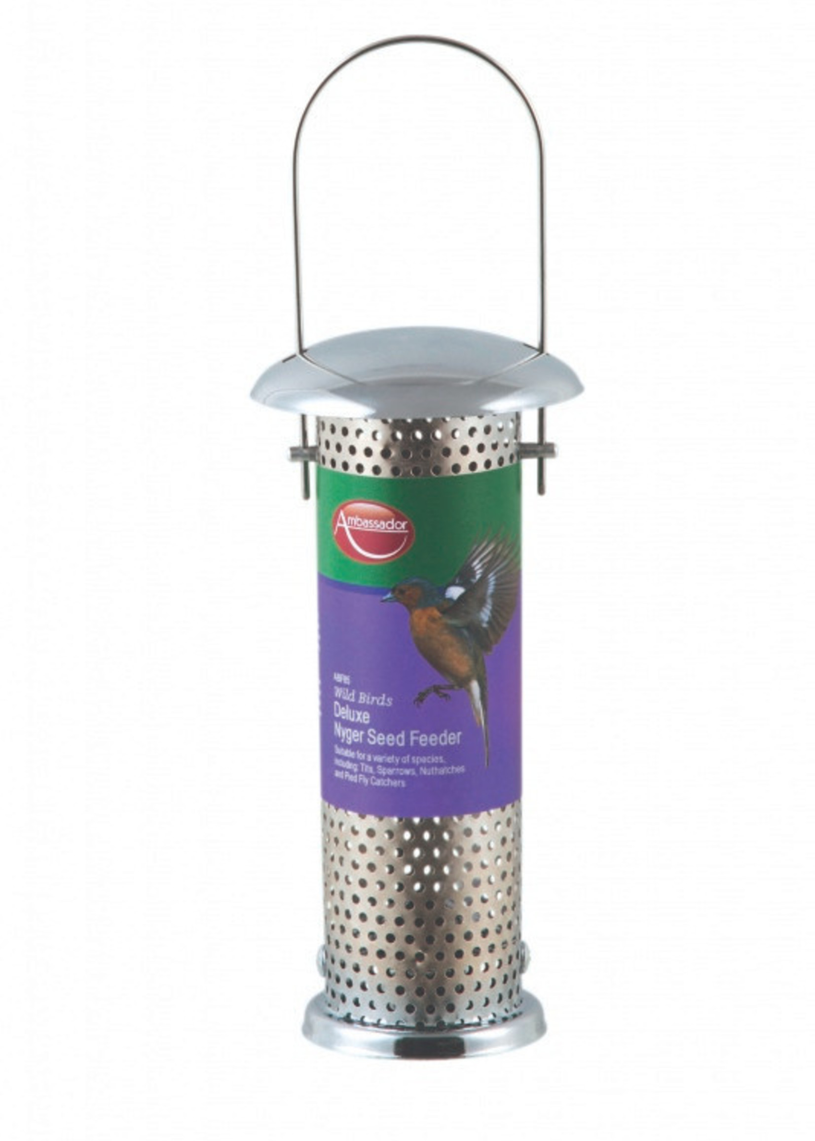 Ambassador Ambassador Wild Birds Deluxe Nyger Seed Feeder