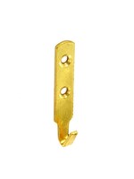 Securit Securit Heavy Duty Picture Hooks Pair Brass 60mm S6222