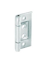 Securit Flush Hinges Zinc Plated 40mm a pair