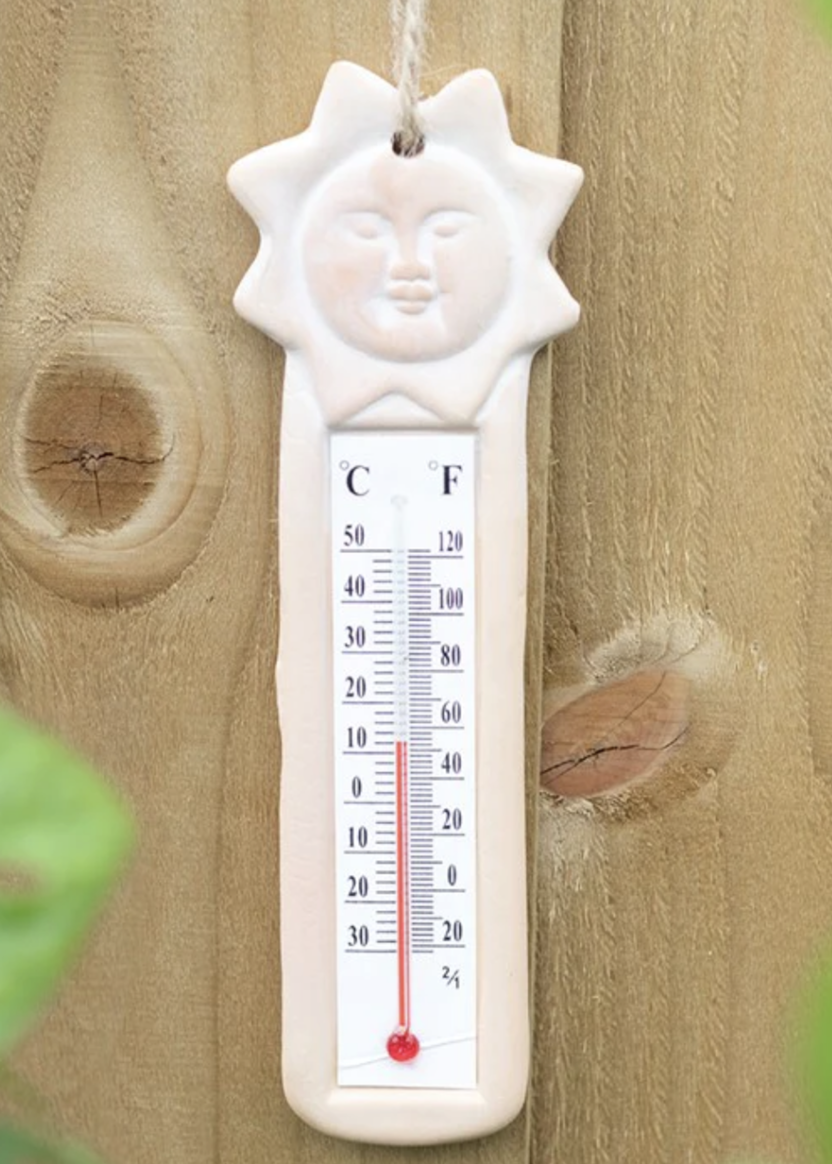 Something Different Terracotta Sun Thermometer