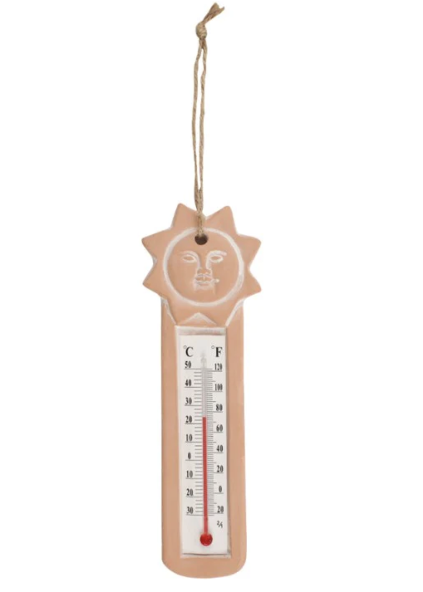 Terracotta Garden Thermometer - Foter