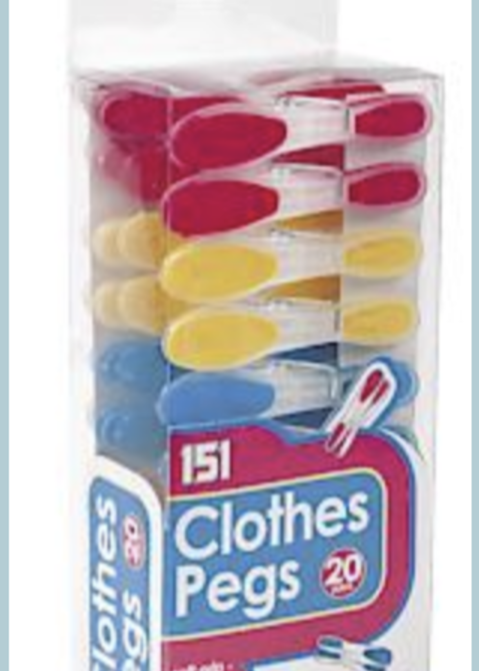 151 Soft Grip Clothes Peg x20pack