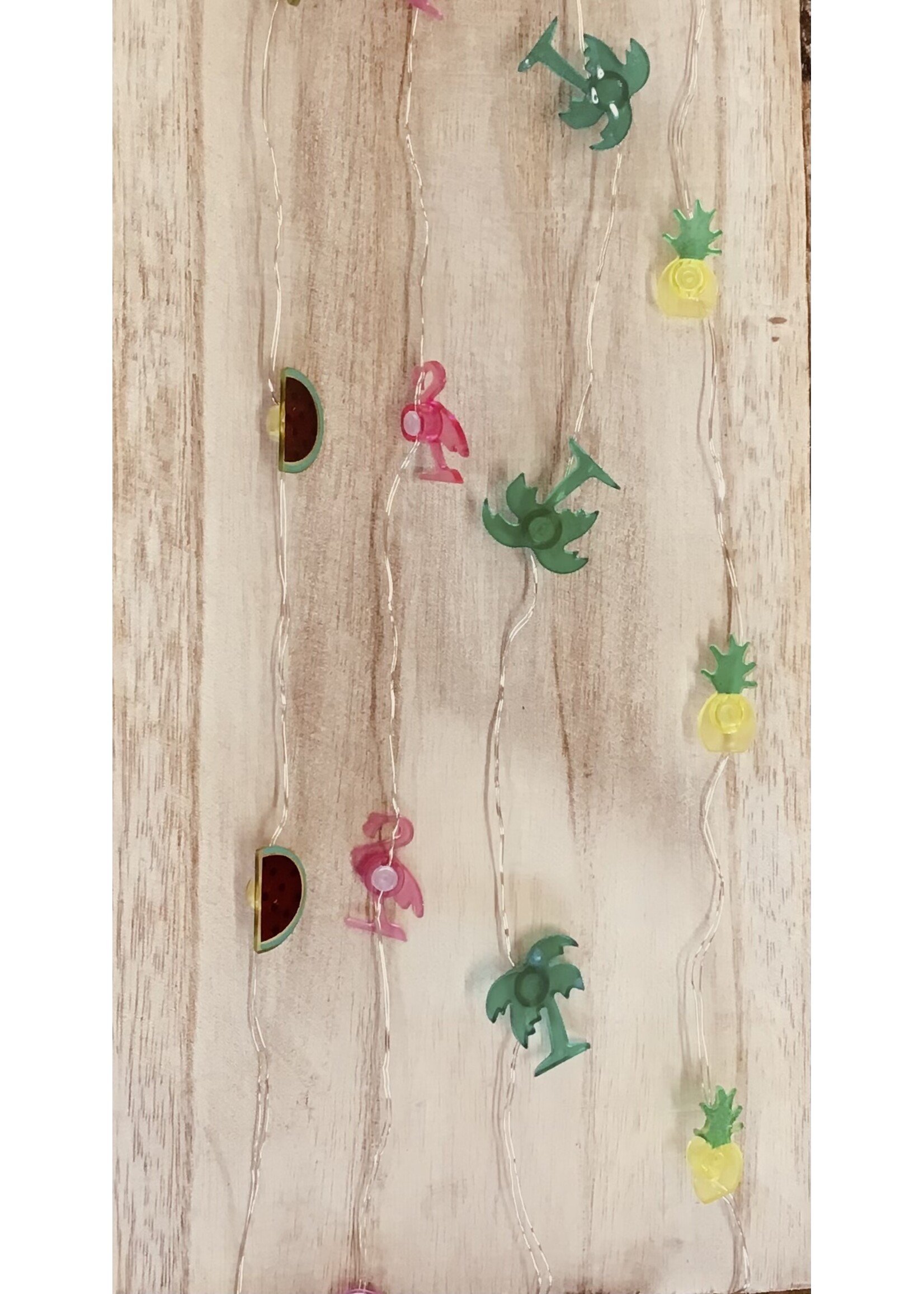 Lights Micro LED flamingo or palm tree or pineapple