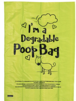 Smart Garden Degradable Poop Doggy Bags - 120 Pack, 8 Rolls