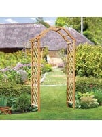 Smart Garden Woodland Garden Arch - Tan,  221 x 113 x 40 cm