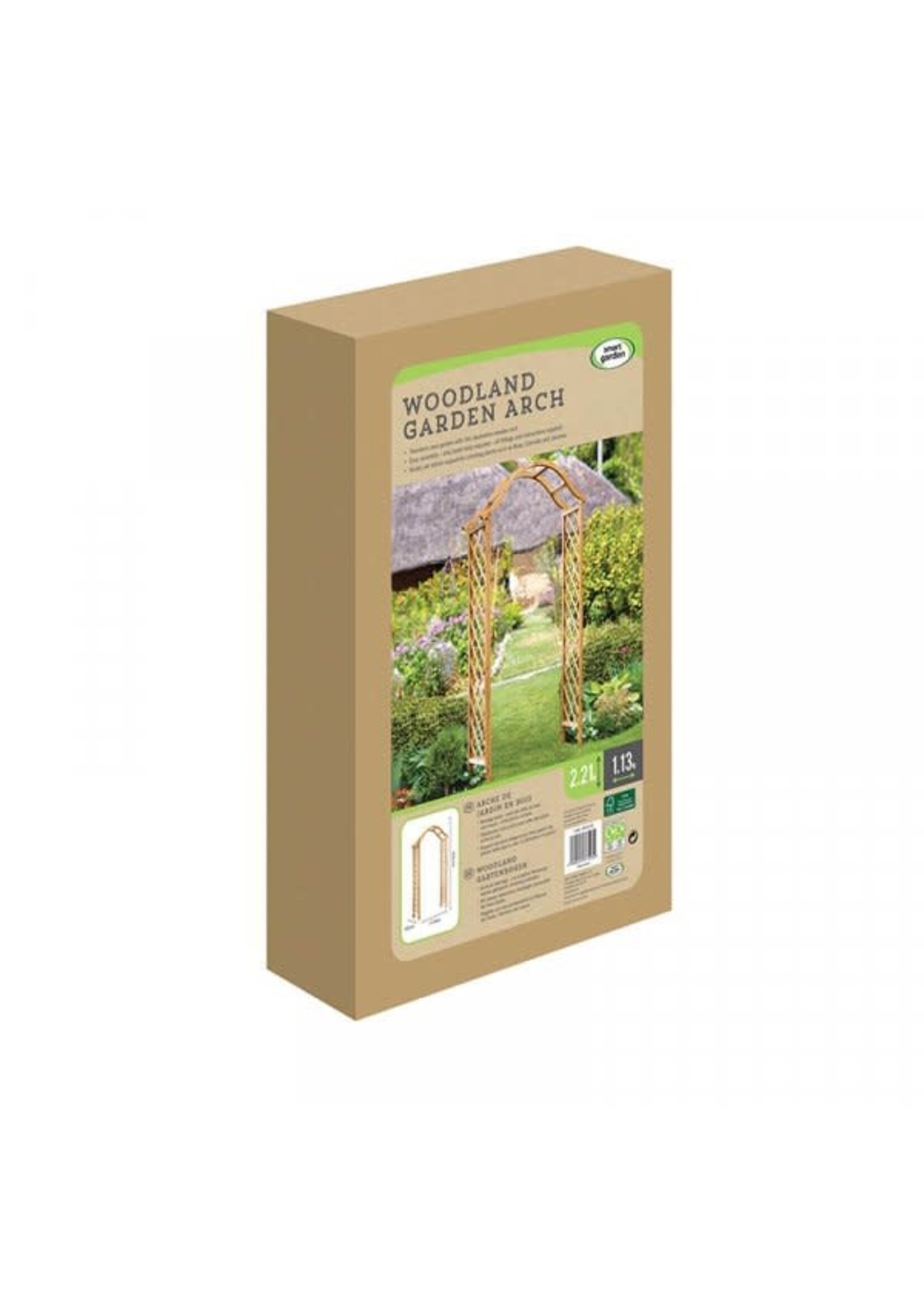 Smart Garden Woodland Garden Arch - Tan,  221 x 113 x 40 cm