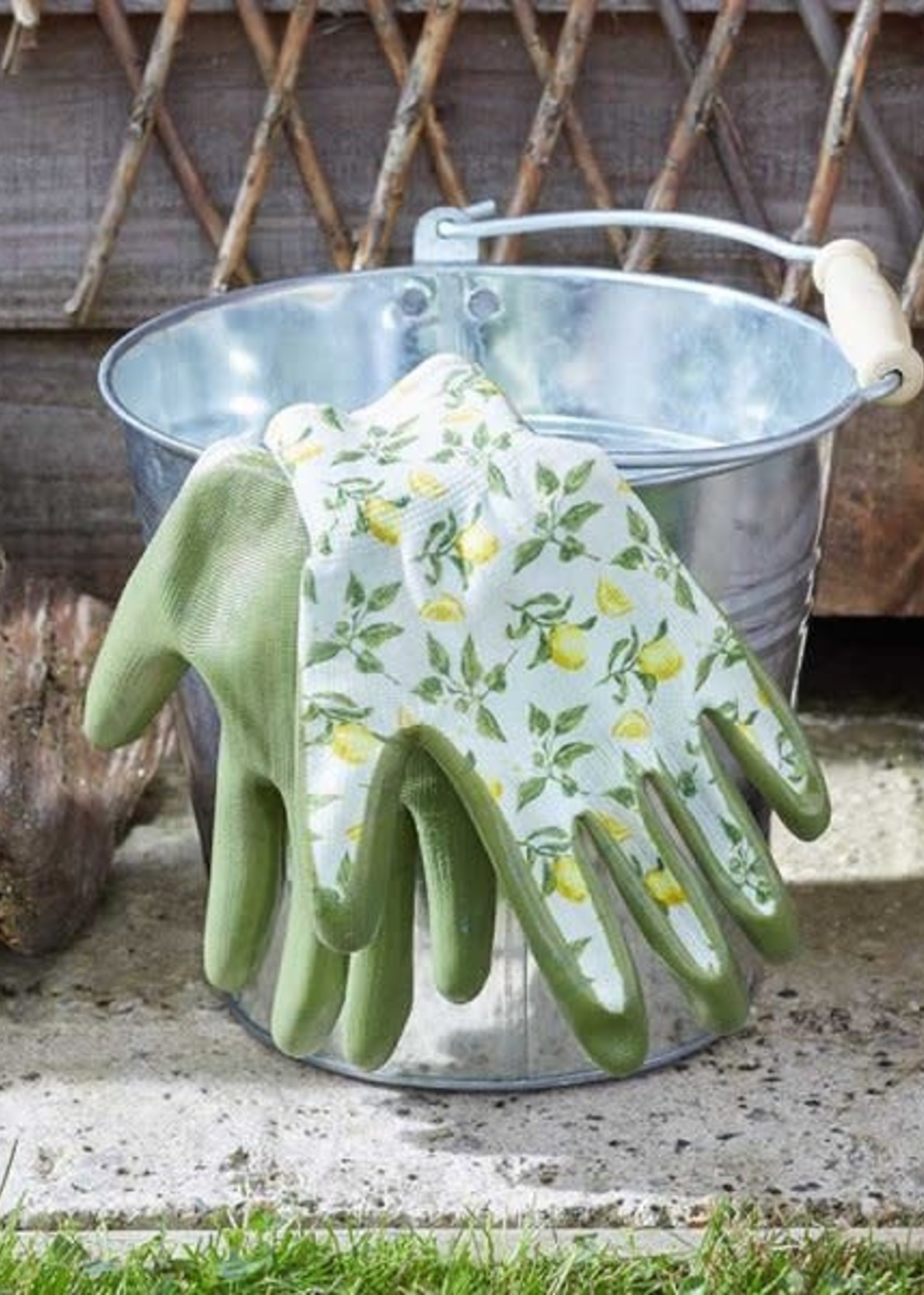 Sicilian Lemon Seed & Weed Gloves - Size 8 Medium