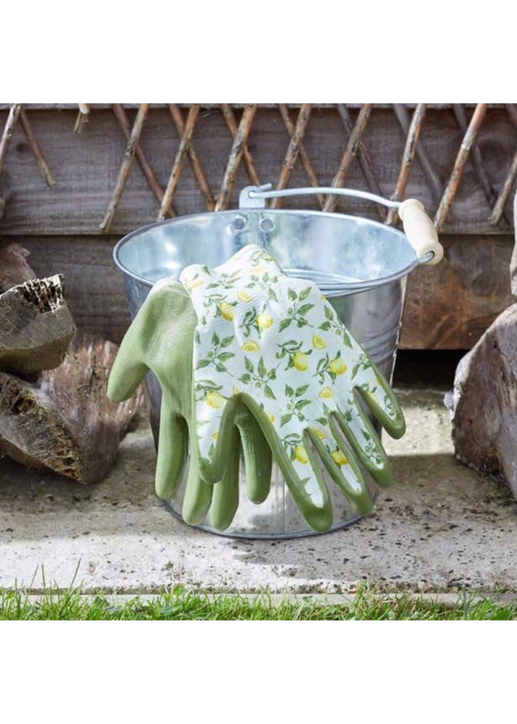 Sicilian Lemon Seed & Weed Gloves - Size 8 Medium