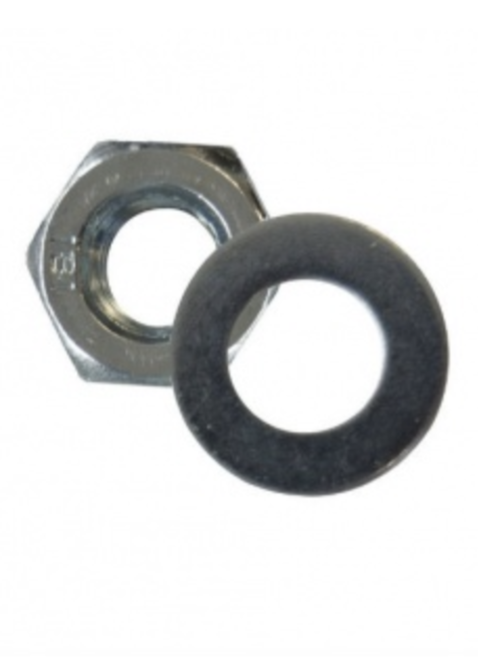 Nuts and Washers BZP M4 (5+5 Pack)