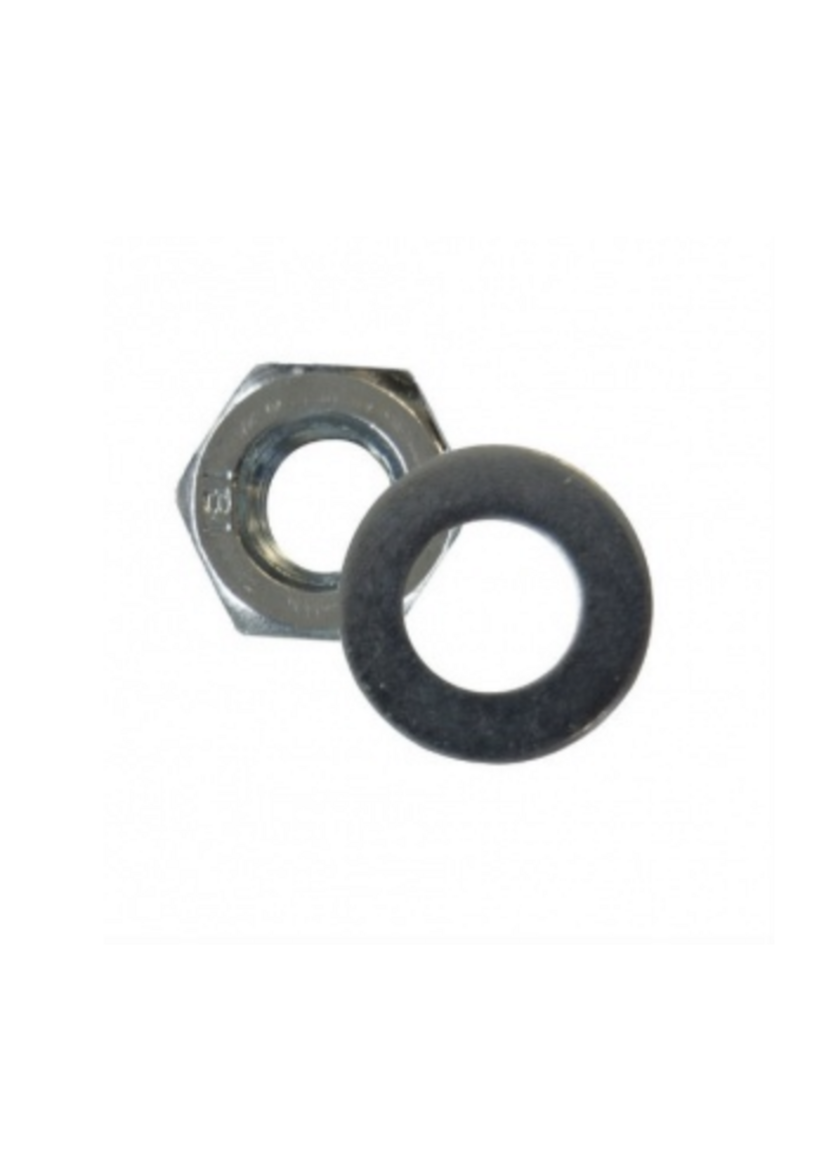 Nuts and Washers BZP M4 (5+5 Pack)