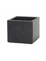 Lightweight Terrazzo Cube 37cm Black or Grey