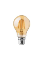 V-Tac LED Filament GLS B22 BC 30w Amber DISC