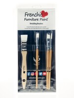 Frenchic Paint Frenchic Detailing Brushes 4pk