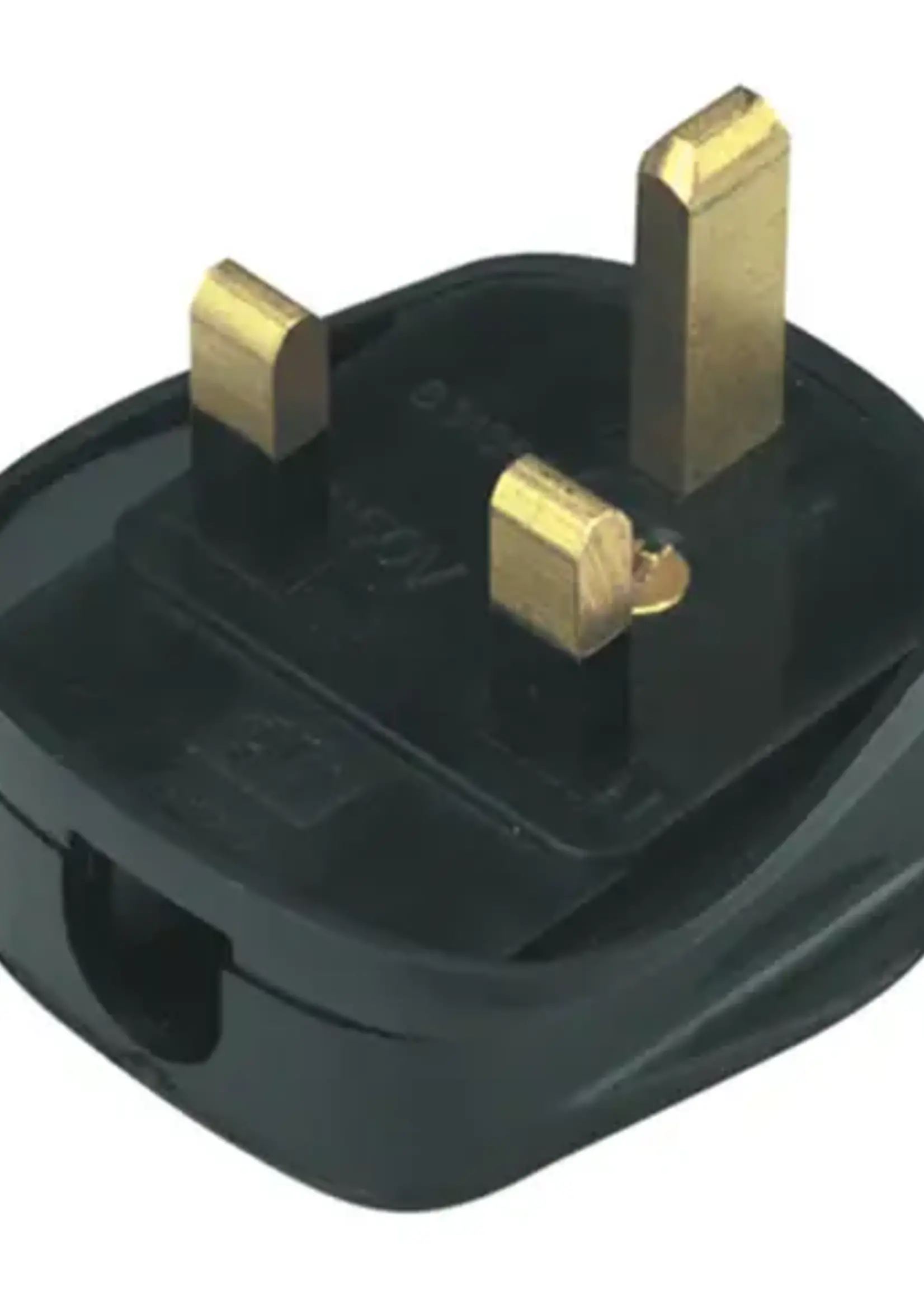 Pro-Elec Pro-Elec Black UK Mains Plug 13A