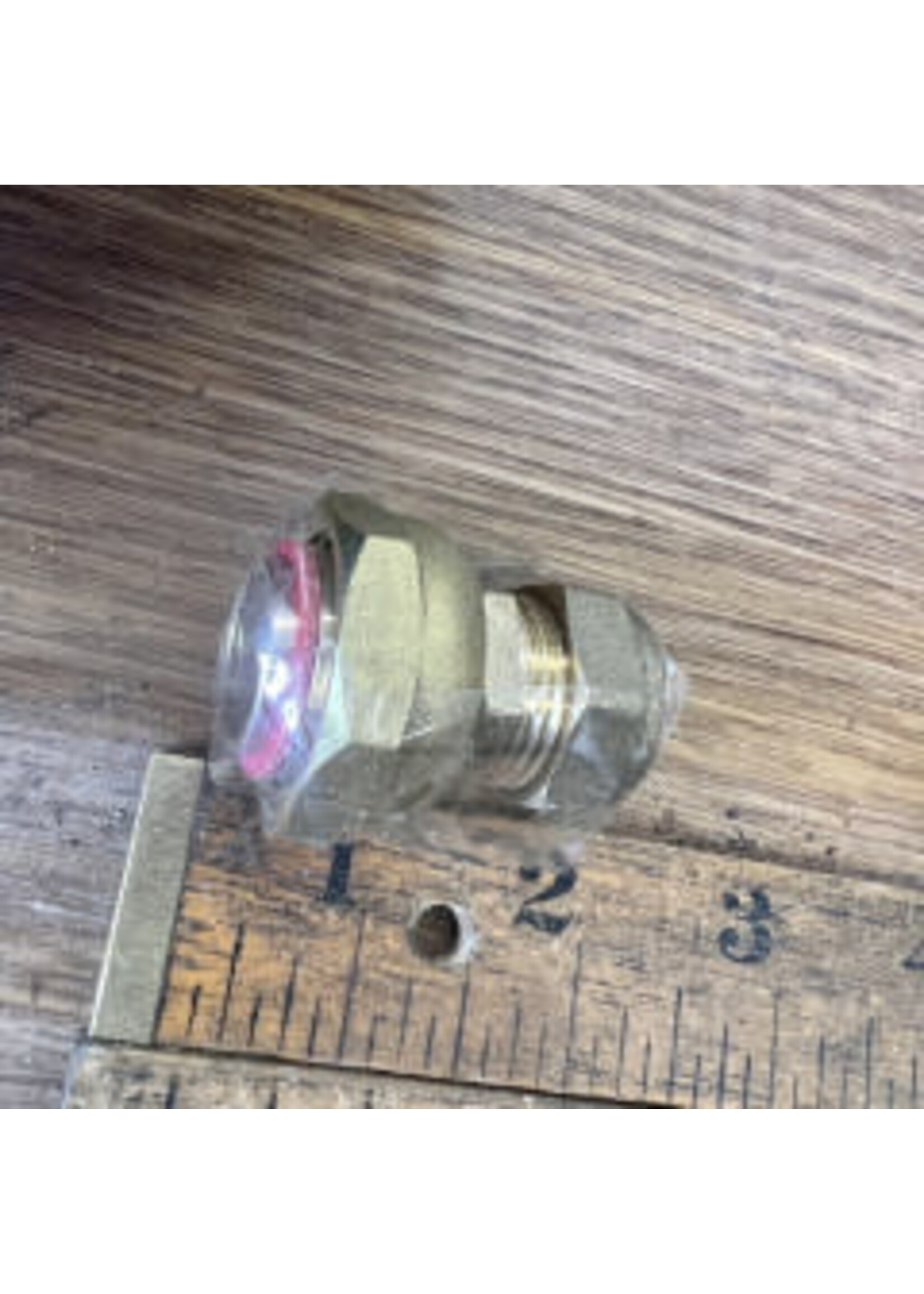 Securplumb Compression Straight Tap Connector 15mm x 3/4” Brass