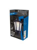 Outdoor Light Half Lantern Black
