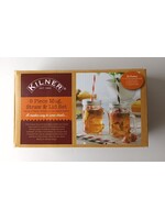 Kilner Kilner Glass Mugs & straw Set by Rayware