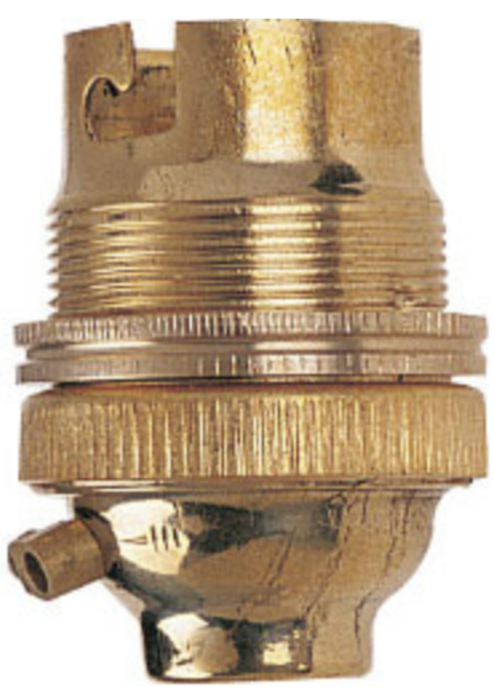 Dencon Dencon Brass Lamp Holder B22 / BC