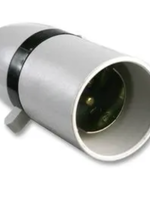 Securlec Securlec Switched Cord Grip Lamp Holder White B22 / BC