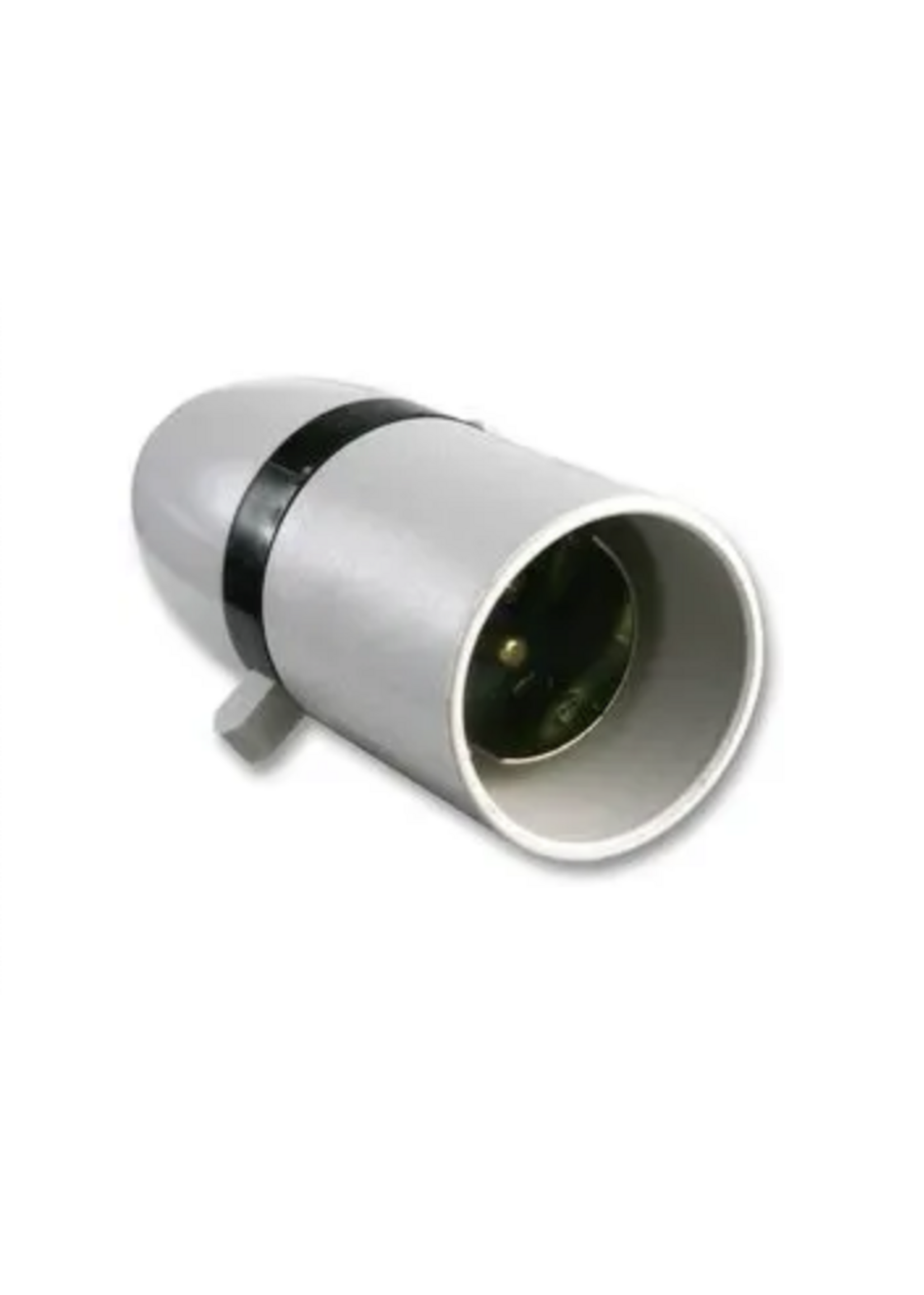 Securlec Securlec Switched Cord Grip Lamp Holder White B22 / BC