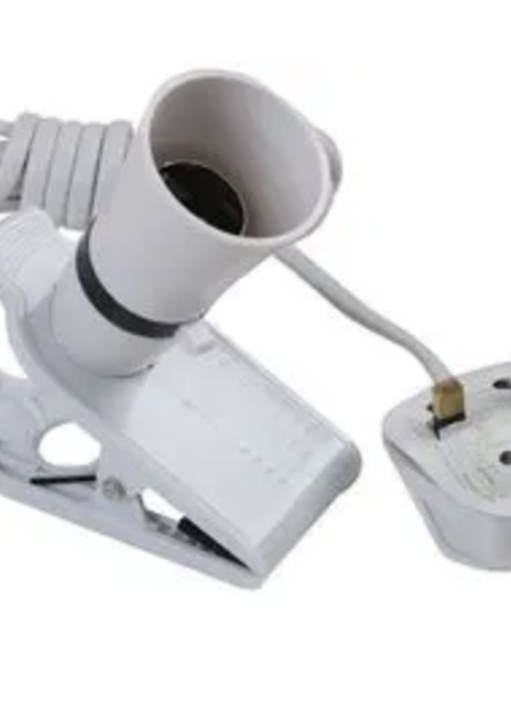 Pro-Elec Pro-Elec Clip-On Light White 2m Lead