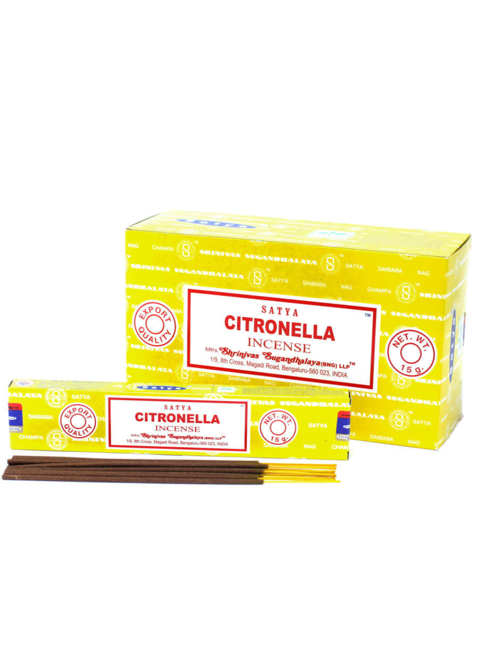 Satya Citronella Incense Sticks