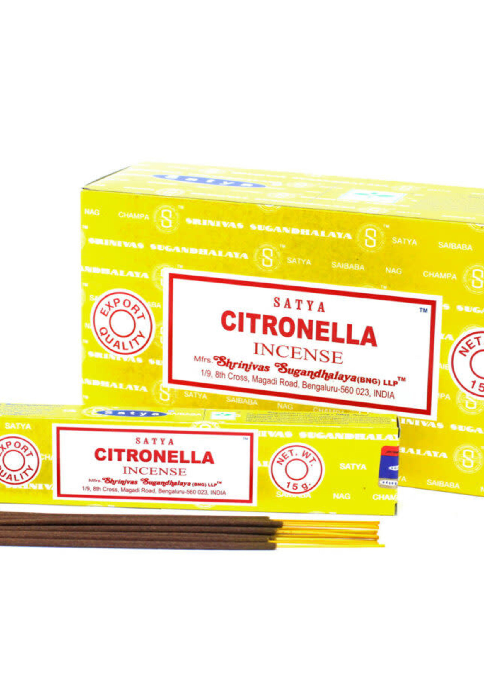 Satya Citronella Incense Sticks