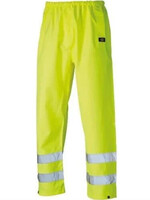 Dickies Dickies Hi Vis Safety Over Trousers Waterproof Rain Pants Size XL