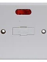 Pro-Elec Fused Spur Unswitched with Neon White 13A