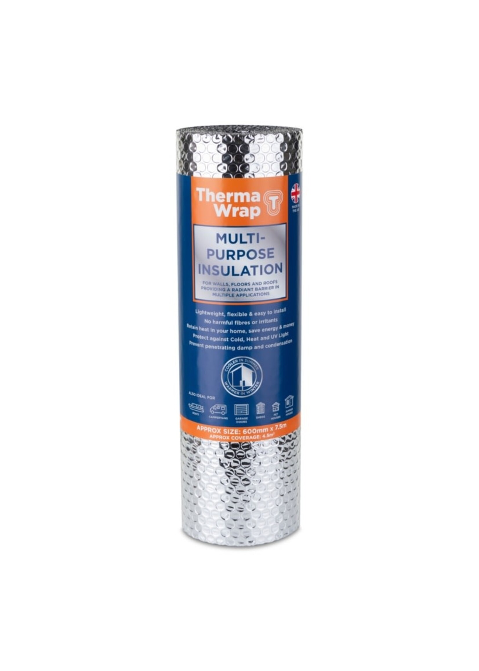 Superfoil Thermawrap General Purpose Wrap 600mm x 7.5m