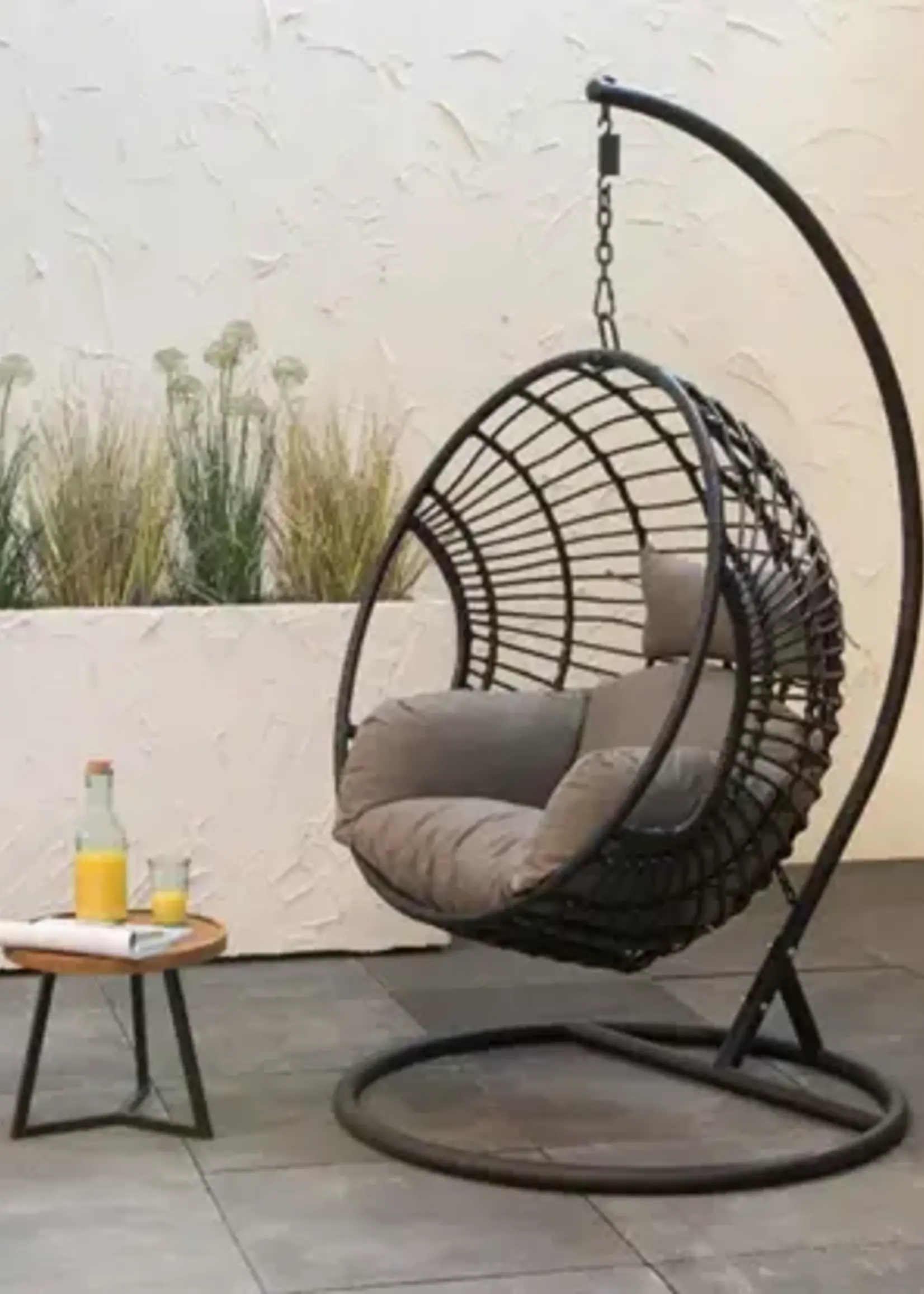 Decoris Round Egg Chair Wicker Outdoor