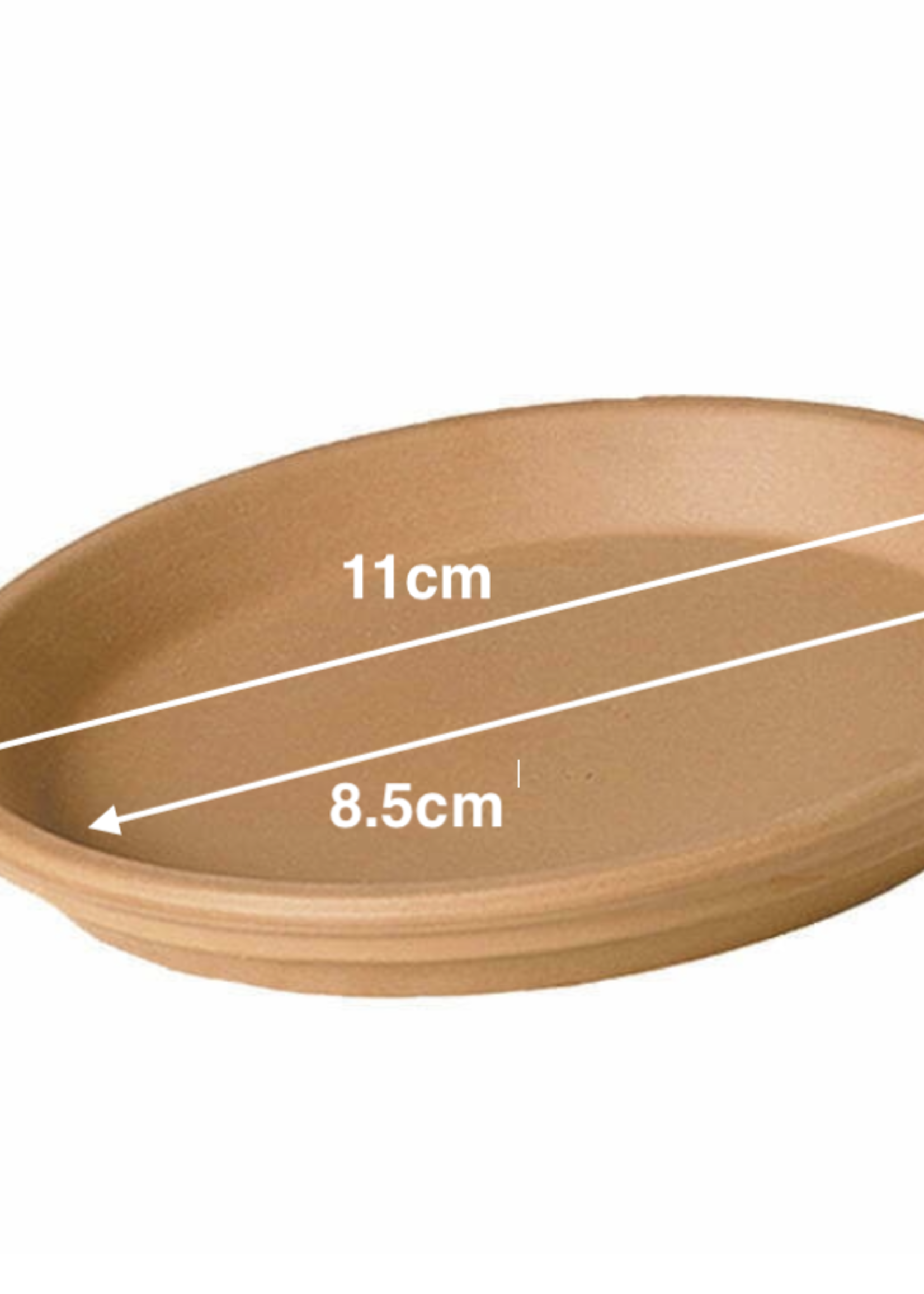 Verona Water Resistant Terracotta Saucer 11cm