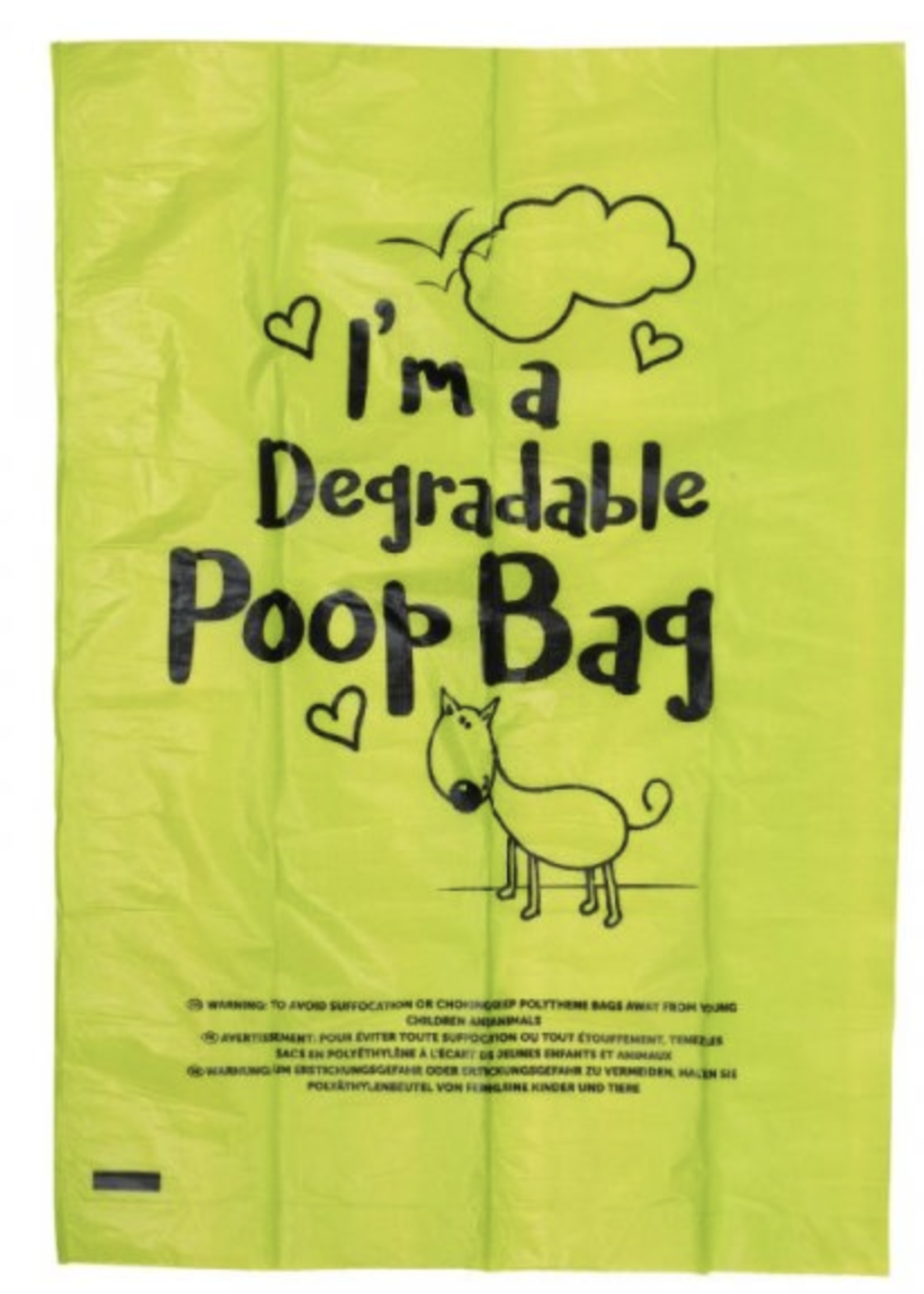 Smart Garden Degradable Poop Dog Bags - 240 Pack, 16 Rolls