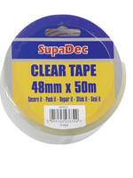 SupaDec Clear Tape 48mm x 50m