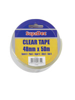 SupaDec Clear Tape 48mm x 50m