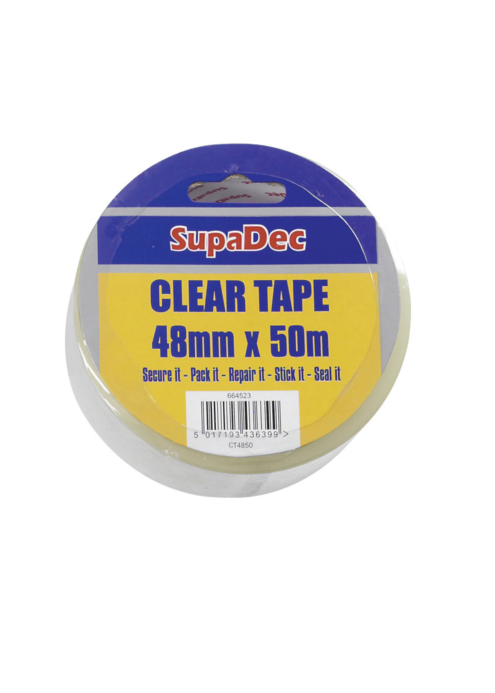 SupaDec SupaDec Clear Tape 48mm x 50m