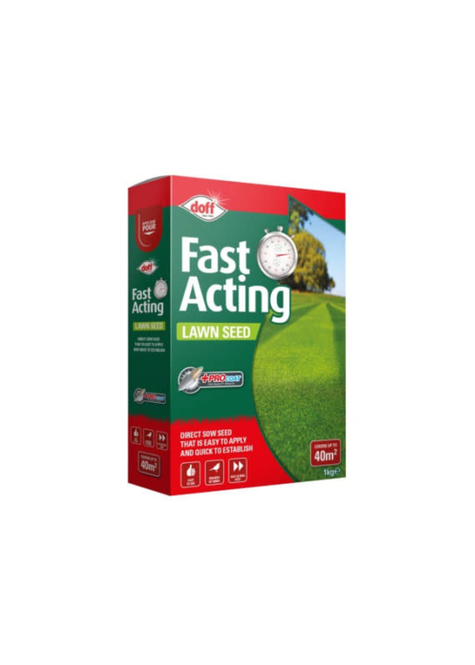 Doff Portland LTD. Doff Fast Acting Lawn Seed With Procoat 500g