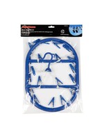 SupaHome SupaHome Oval 20 Peg Blue Sock Airer 43cm x 30cm