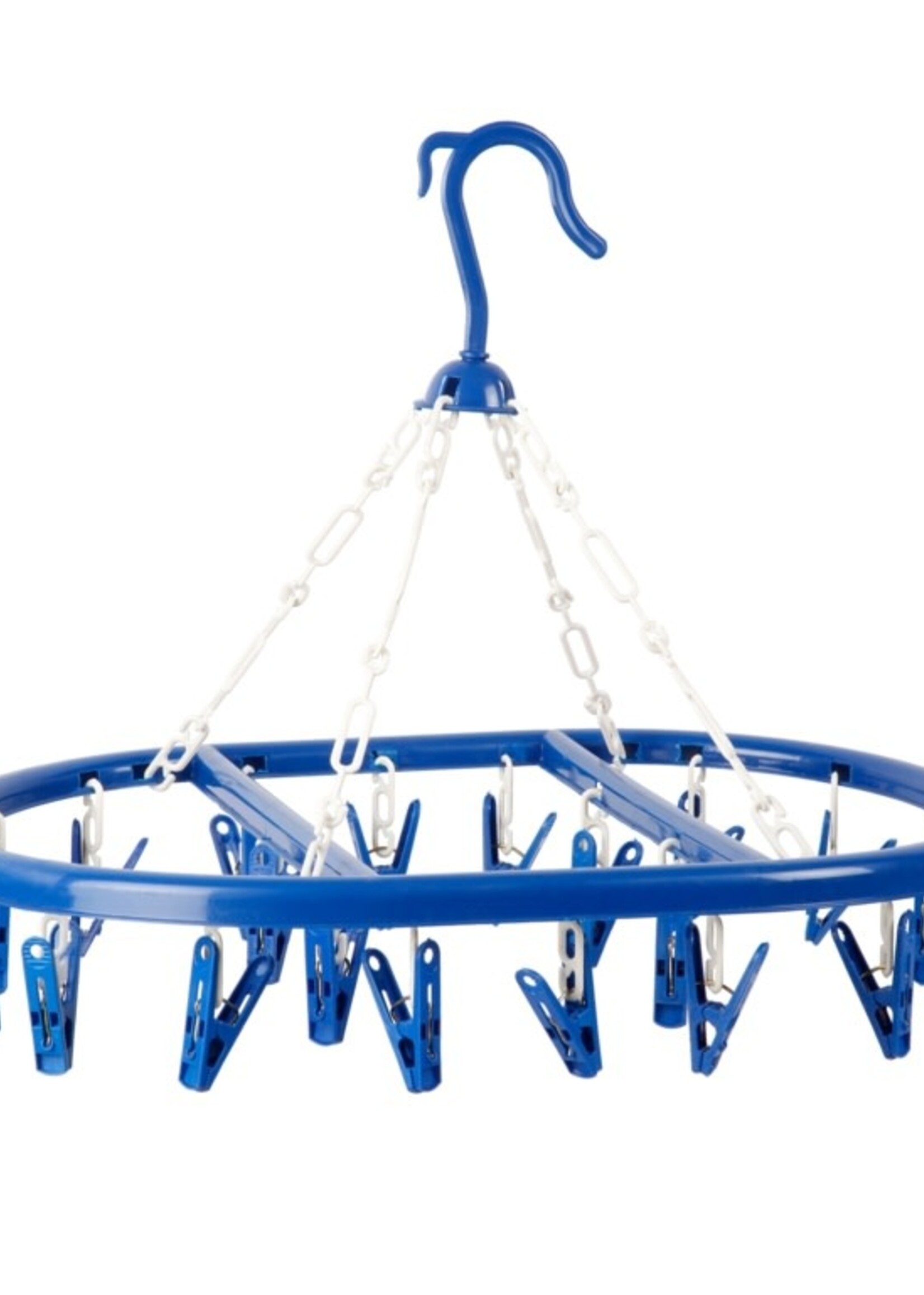 SupaHome SupaHome Oval 20 Peg Blue Sock Airer 43cm x 30cm