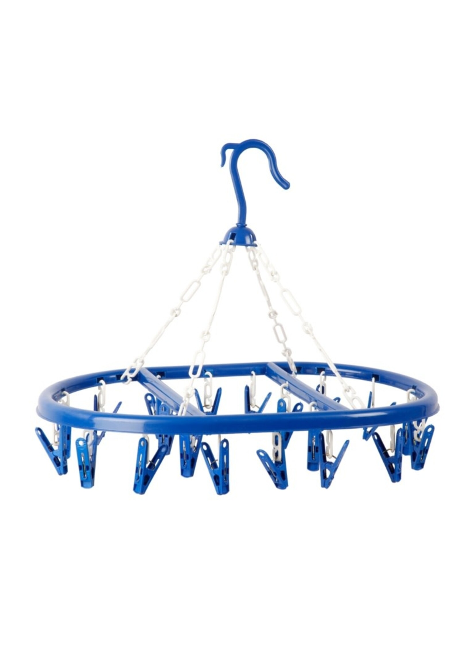 SupaHome SupaHome Oval 20 Peg Blue Sock Airer 43cm x 30cm