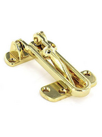 Securit Security Door Guard Brass S1628