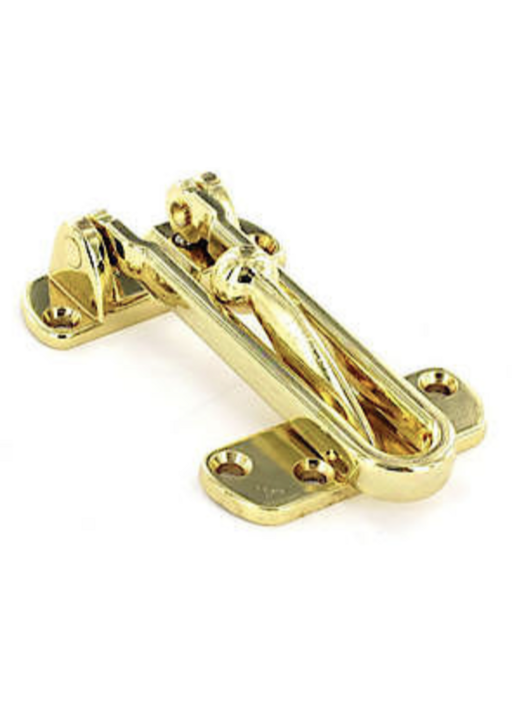 Securit Security Door Guard Brass S1628
