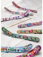 Namaste Glitter And Bell Decorated Incense Holder